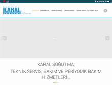 Tablet Screenshot of karalsogutma.com